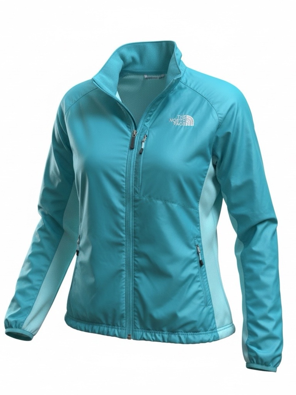The North Face Women's Teal Athletic Softshell Jacket